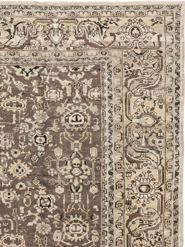 Vintage Persian Malayer Carpet, No.20325 - Galerie Shabab