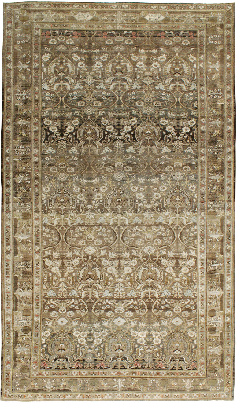 Antique Persian Tabriz Carpet, No.20330 - Galerie Shabab