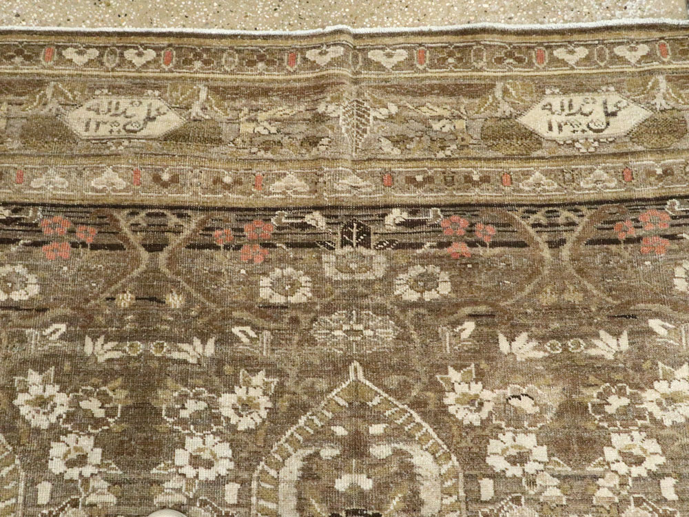 Antique Persian Tabriz Carpet, No.20330 - Galerie Shabab