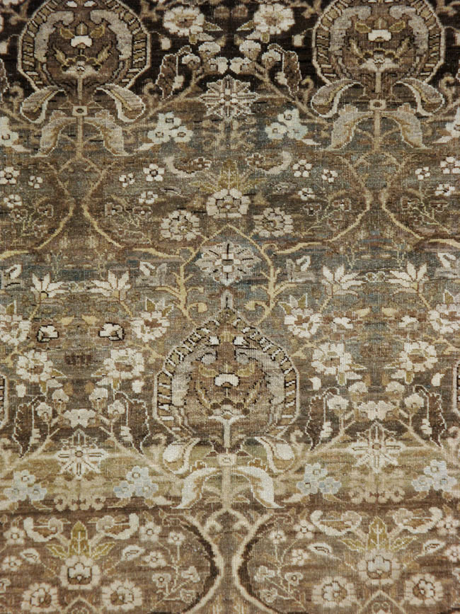 Antique Persian Tabriz Carpet, No.20330 - Galerie Shabab