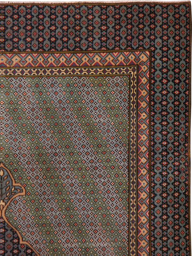 Vintage Persian Kerman Carpet, No.20331 - Galerie Shabab