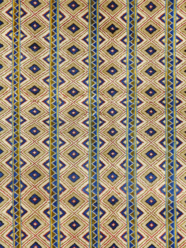 Vintage Persian Kashan Modernist Carpet, No.20334 - Galerie Shabab