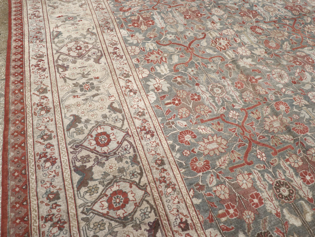 Antique Persian Tabriz Carpet, No.20338 - Galerie Shabab