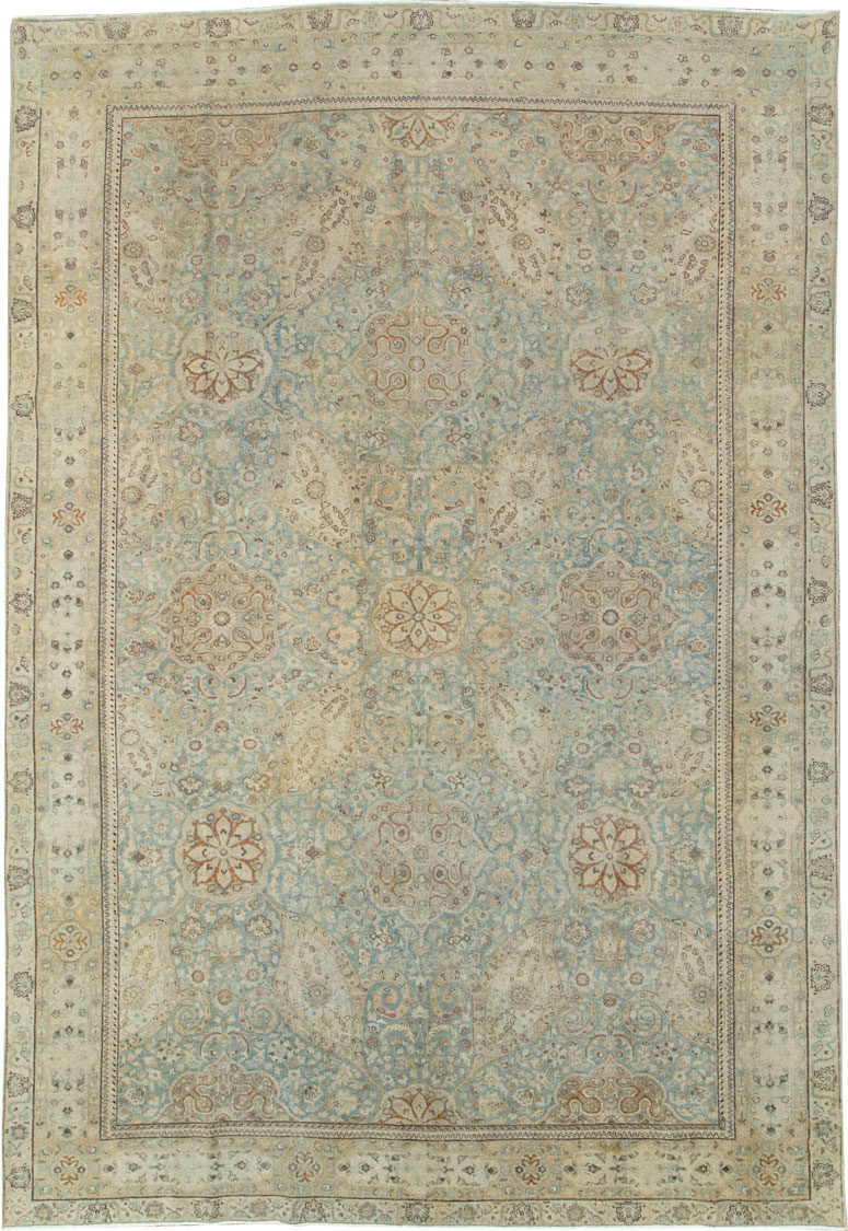Antique Persian Tabriz Carpet, No.20343 - Galerie Shabab