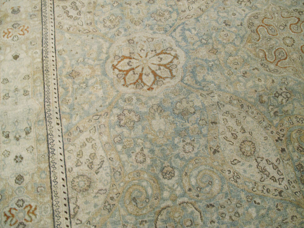 Antique Persian Tabriz Carpet, No.20343 - Galerie Shabab