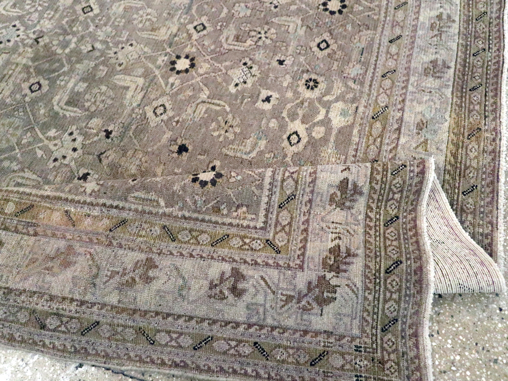 Vintage Persian Malayer Accent Carpet, No.20344 - Galerie Shabab