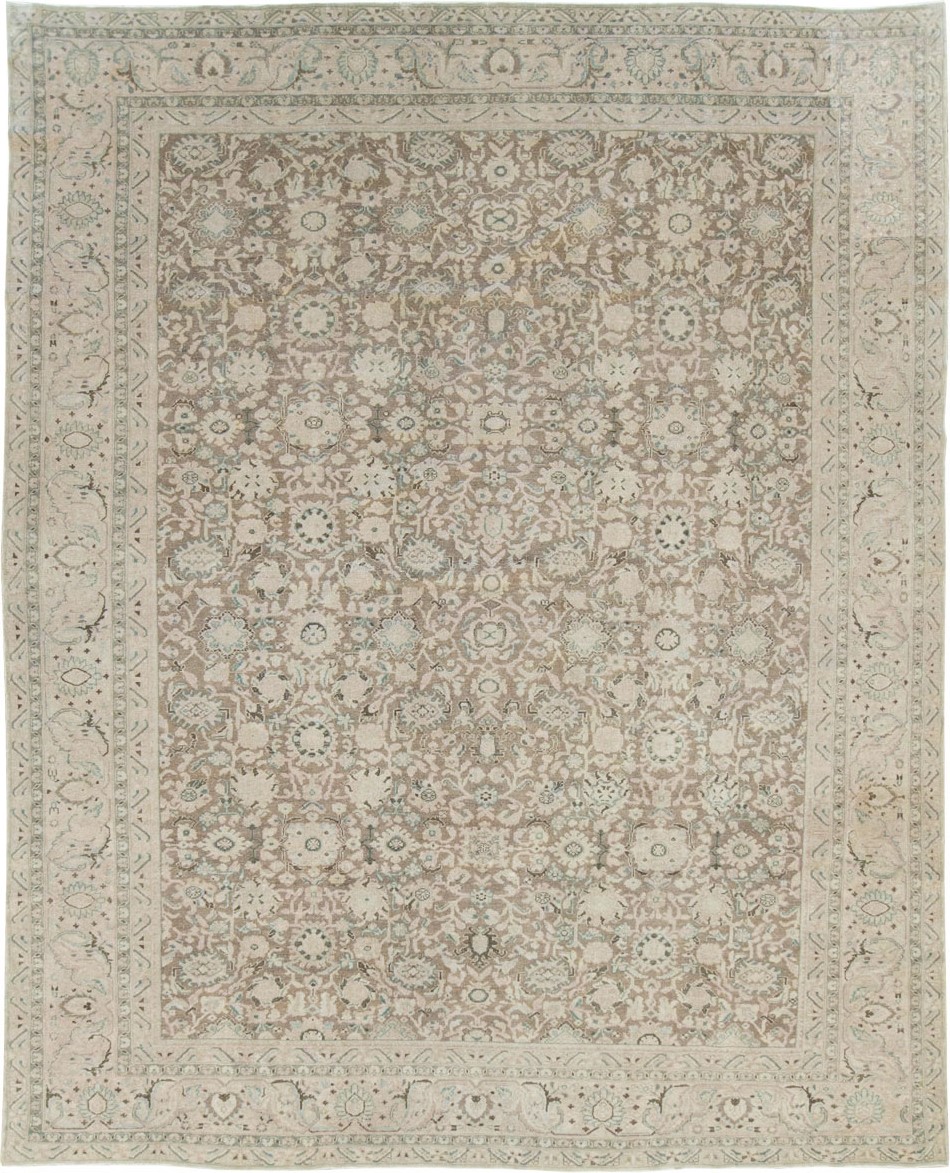 Vintage Persian Malayer Room Size Carpet, No.20353 - Galerie Shabab