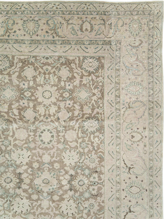 Vintage Persian Malayer Room Size Carpet, No.20353 - Galerie Shabab