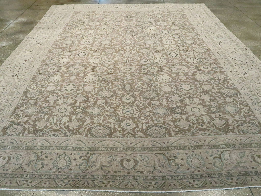 Vintage Persian Malayer Room Size Carpet, No.20353 - Galerie Shabab