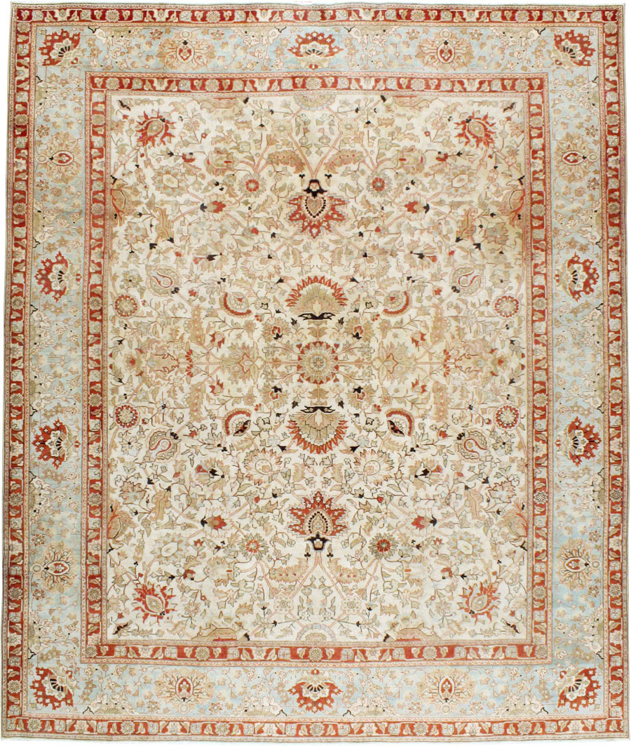 Antique Persian Tabriz Carpet, No.20357 - Galerie Shabab