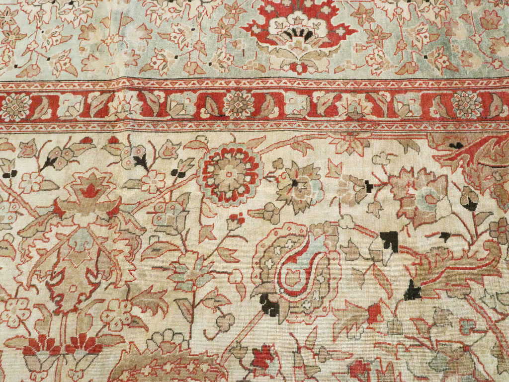 Antique Persian Tabriz Carpet, No.20357 - Galerie Shabab