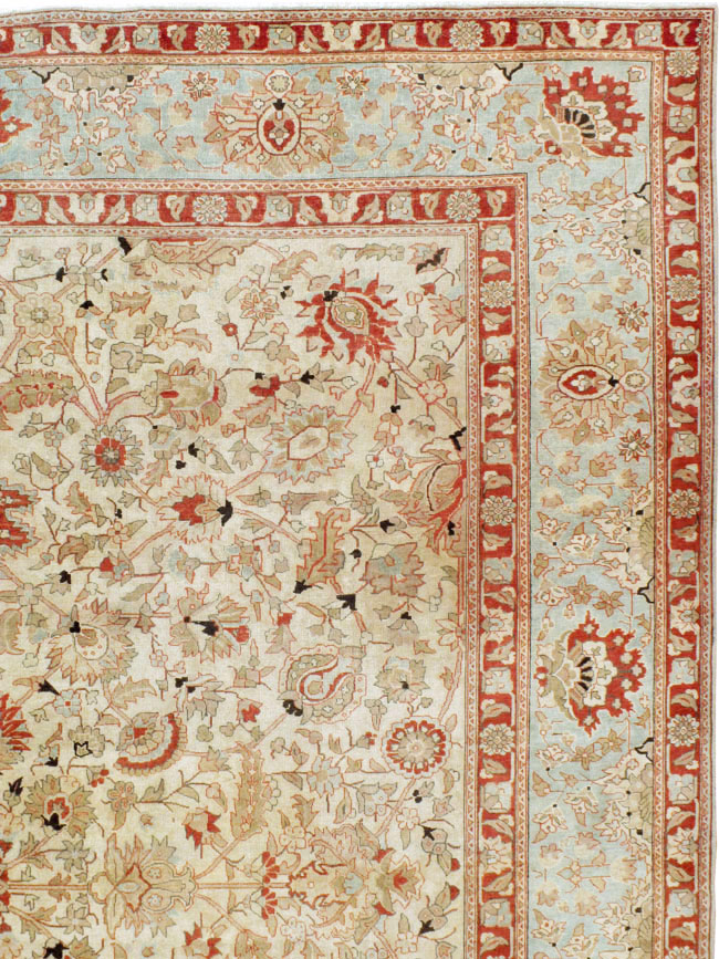 Antique Persian Tabriz Carpet, No.20357 - Galerie Shabab