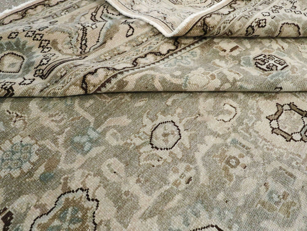 Vintage Persian Malayer Carpet, No.20371 - Galerie Shabab
