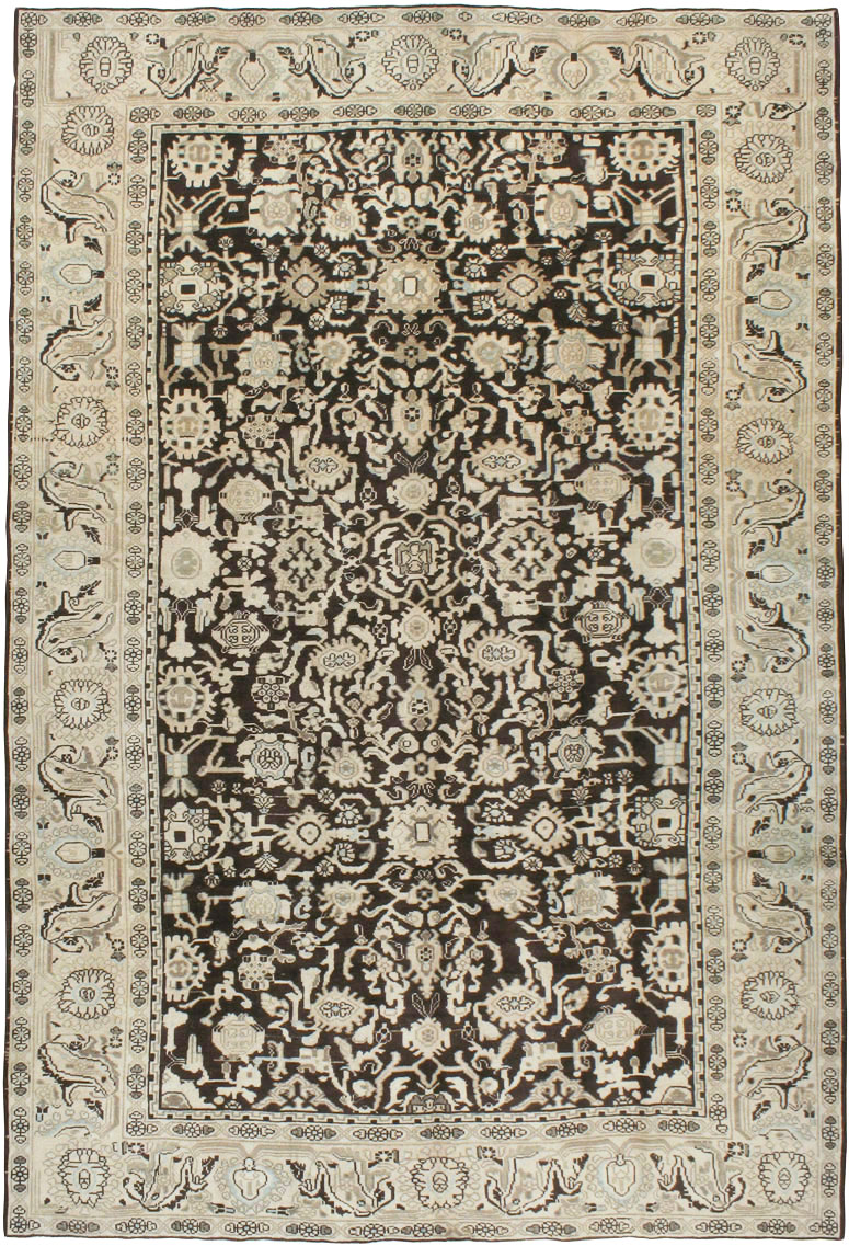 Vintage Persian Malayer Carpet, No.20373 - Galerie Shabab