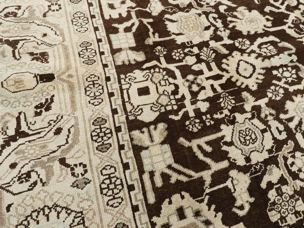 Vintage Persian Malayer Carpet, No.20373 - Galerie Shabab