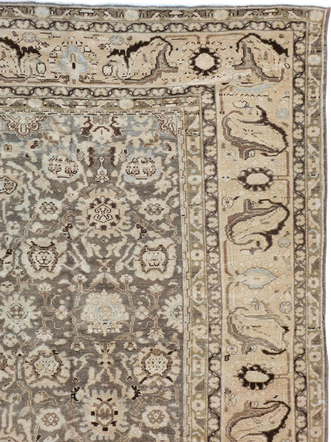 Vintage Persian Malayer Carpet, No.20374 - Galerie Shabab