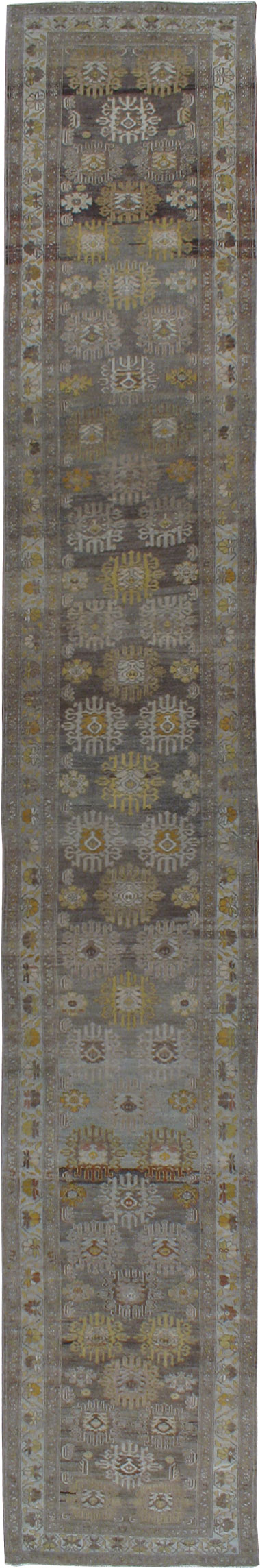 Antique Malayer Runner, No.20386 - Galerie Shabab