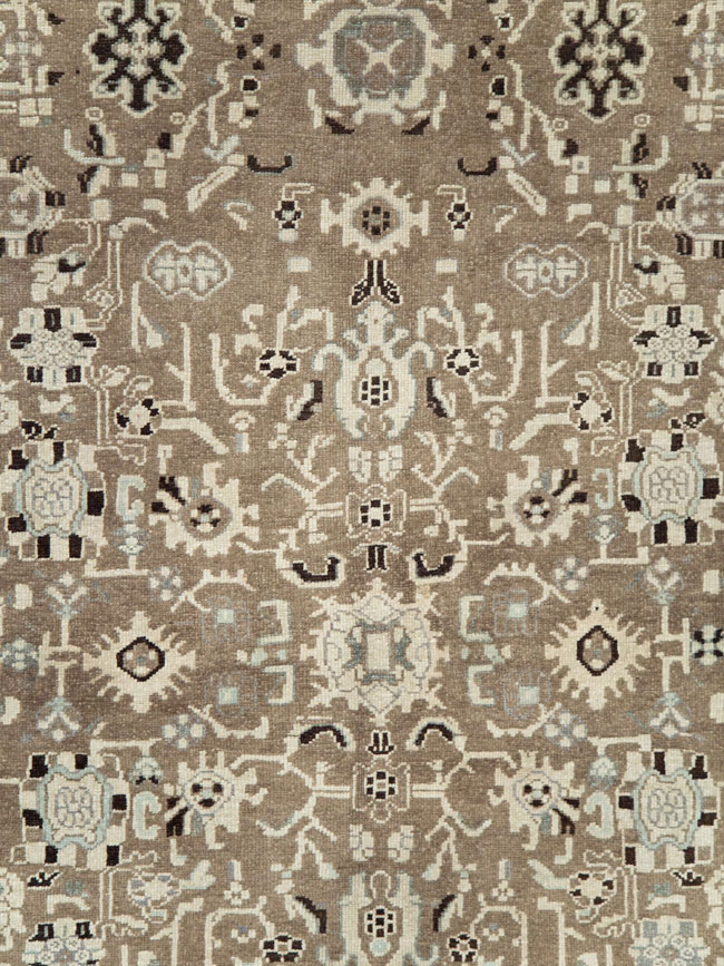 Vintage Persian Malayer Room Size Carpet, No.20388 - Galerie Shabab
