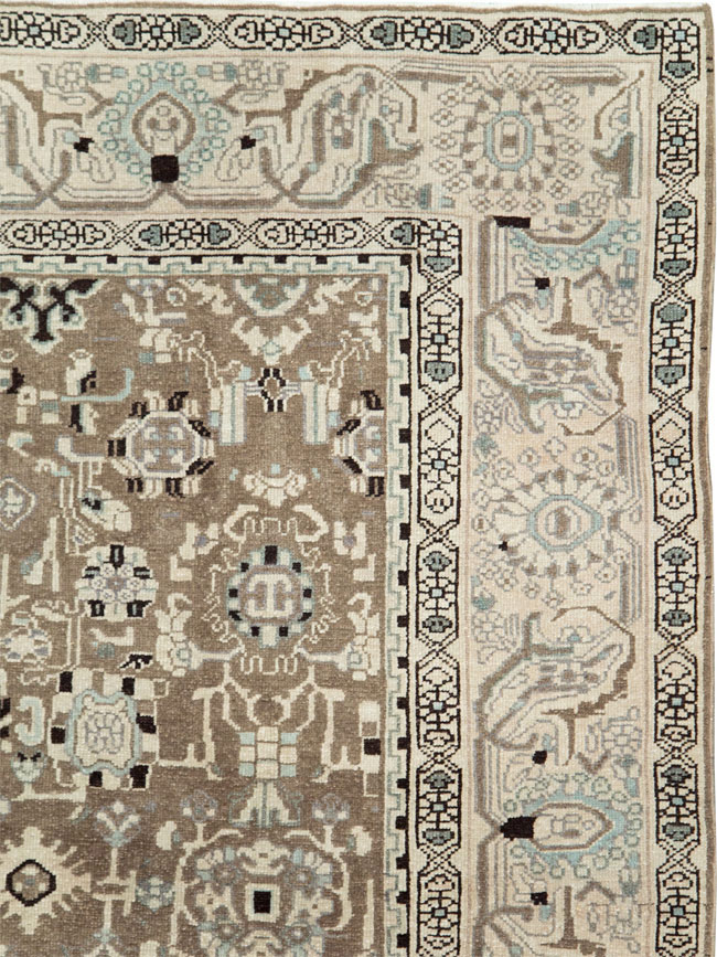 Vintage Persian Malayer Room Size Carpet, No.20388 - Galerie Shabab
