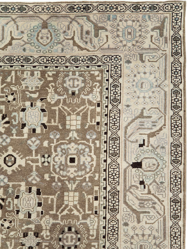 Vintage Persian Malayer Room Size Carpet, No.20388 - Galerie Shabab