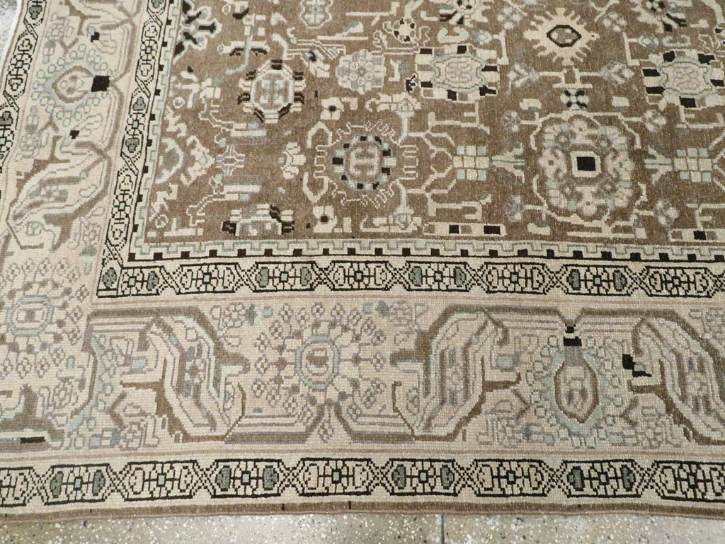 Vintage Persian Malayer Room Size Carpet, No.20388 - Galerie Shabab