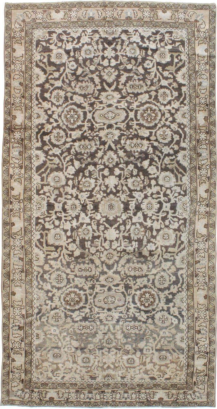 Vintage Persian Malayer Gallery Carpet, No.20393 - Galerie Shabab