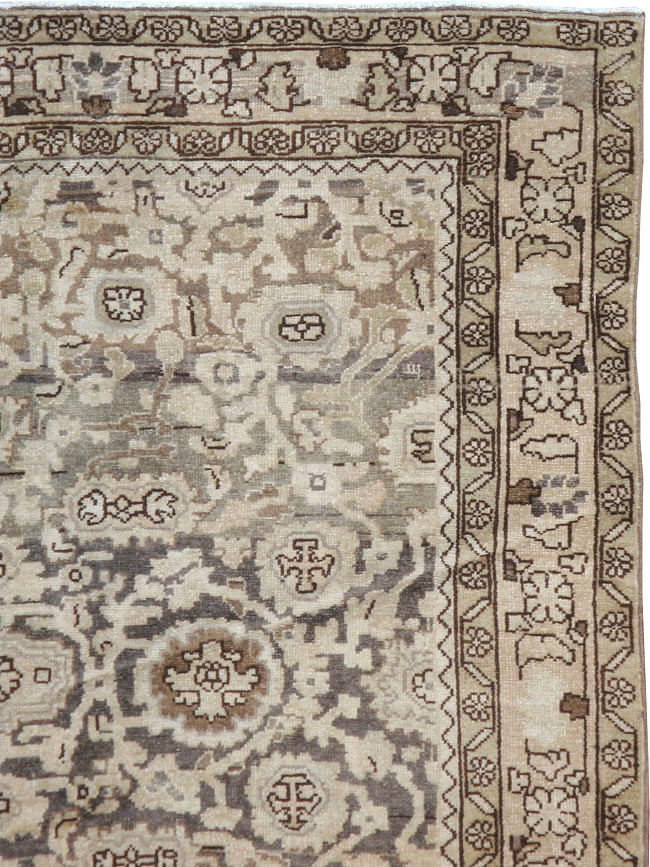 Vintage Persian Malayer Gallery Carpet, No.20393 - Galerie Shabab