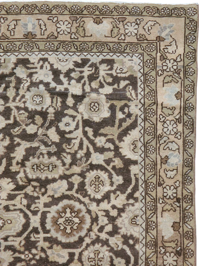 Vintage Persian Malayer Gallery Carpet, No.20393 - Galerie Shabab