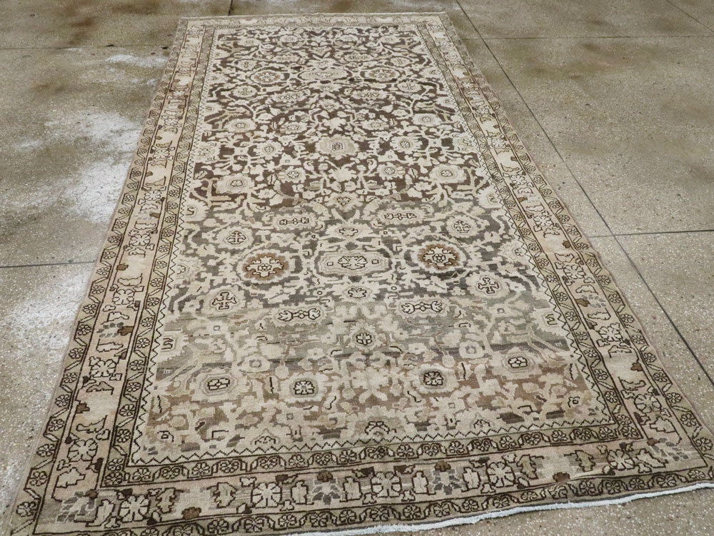 Vintage Persian Malayer Gallery Carpet, No.20393 - Galerie Shabab