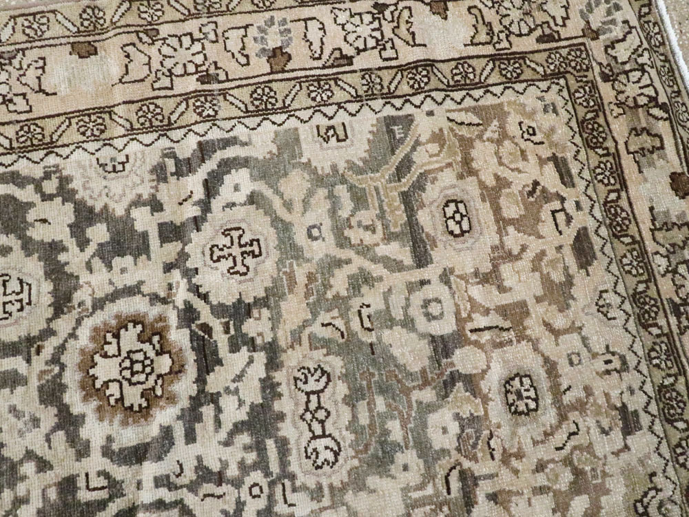 Vintage Persian Malayer Gallery Carpet, No.20393 - Galerie Shabab
