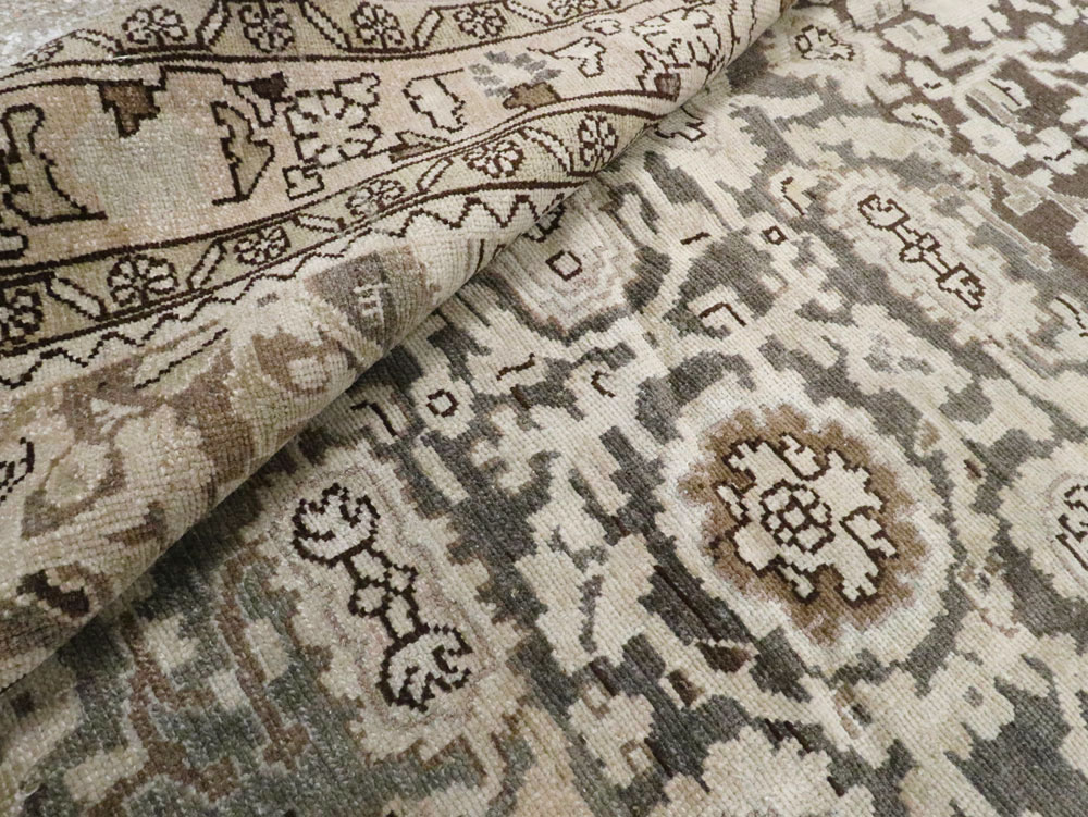 Vintage Persian Malayer Gallery Carpet, No.20393 - Galerie Shabab