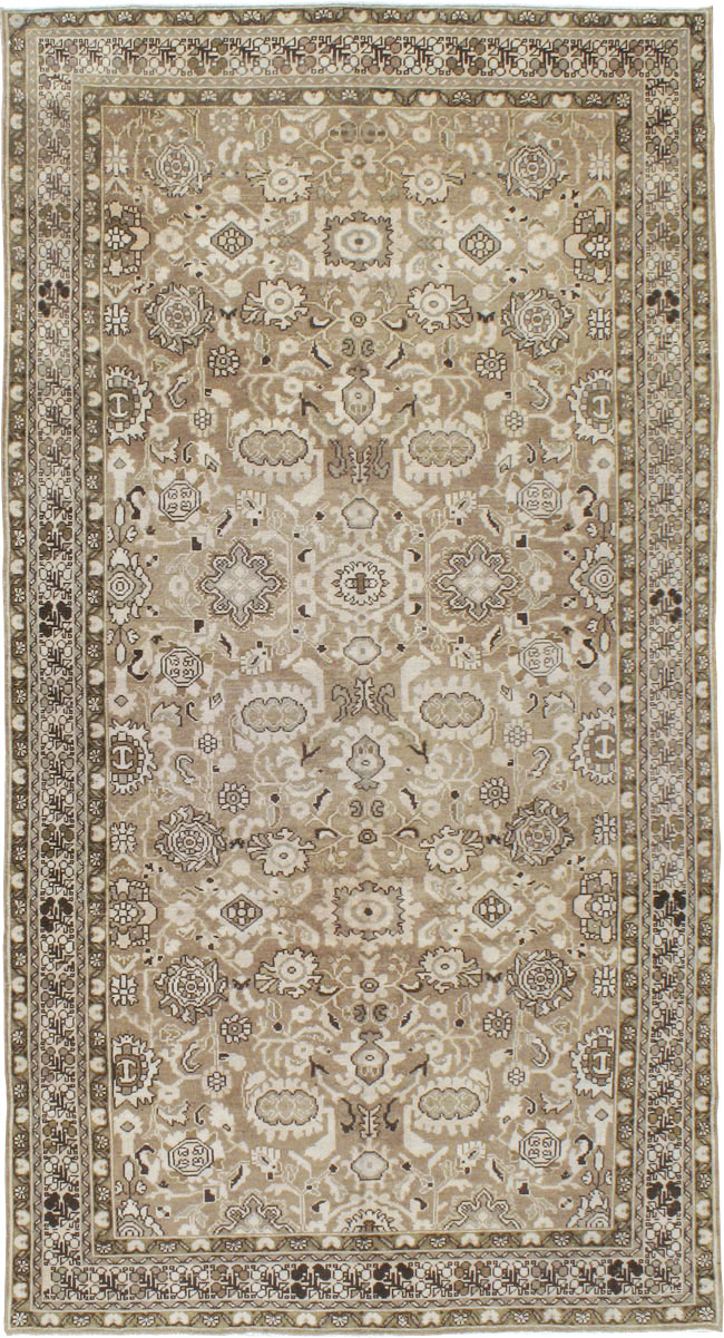 Vintage Persian Malayer Gallery Carpet, No.20398 - Galerie Shabab