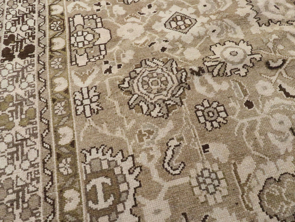 Vintage Persian Malayer Gallery Carpet, No.20398 - Galerie Shabab