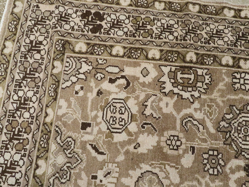 Vintage Persian Malayer Gallery Carpet, No.20398 - Galerie Shabab
