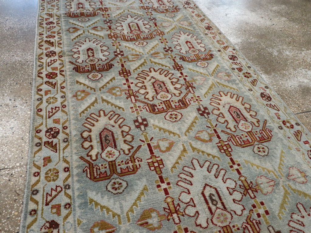 Vintage Persian Malayer Runner, No.20400 - Galerie Shabab