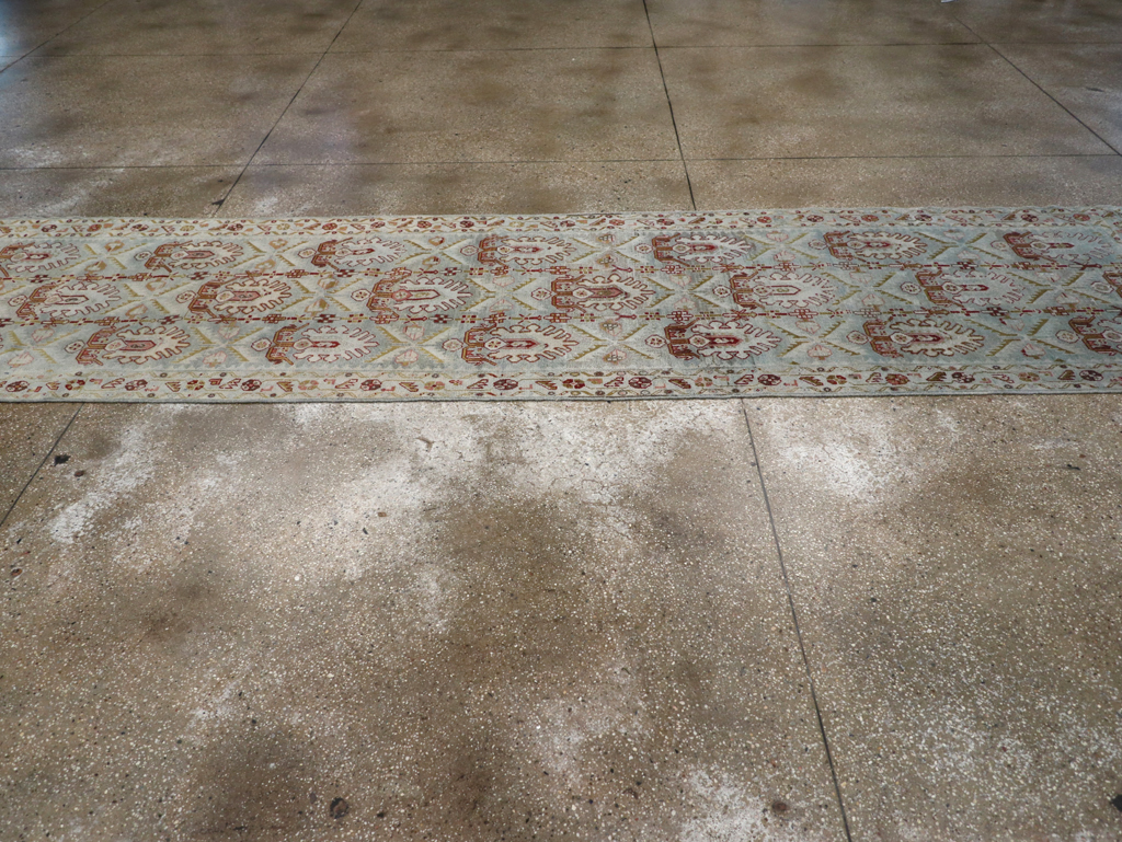 Vintage Persian Malayer Runner, No.20400 - Galerie Shabab