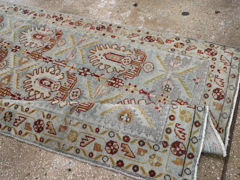 Vintage Persian Malayer Runner, No.20400 - Galerie Shabab