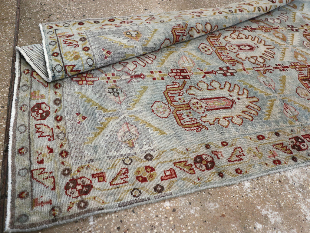 Vintage Persian Malayer Runner, No.20400 - Galerie Shabab