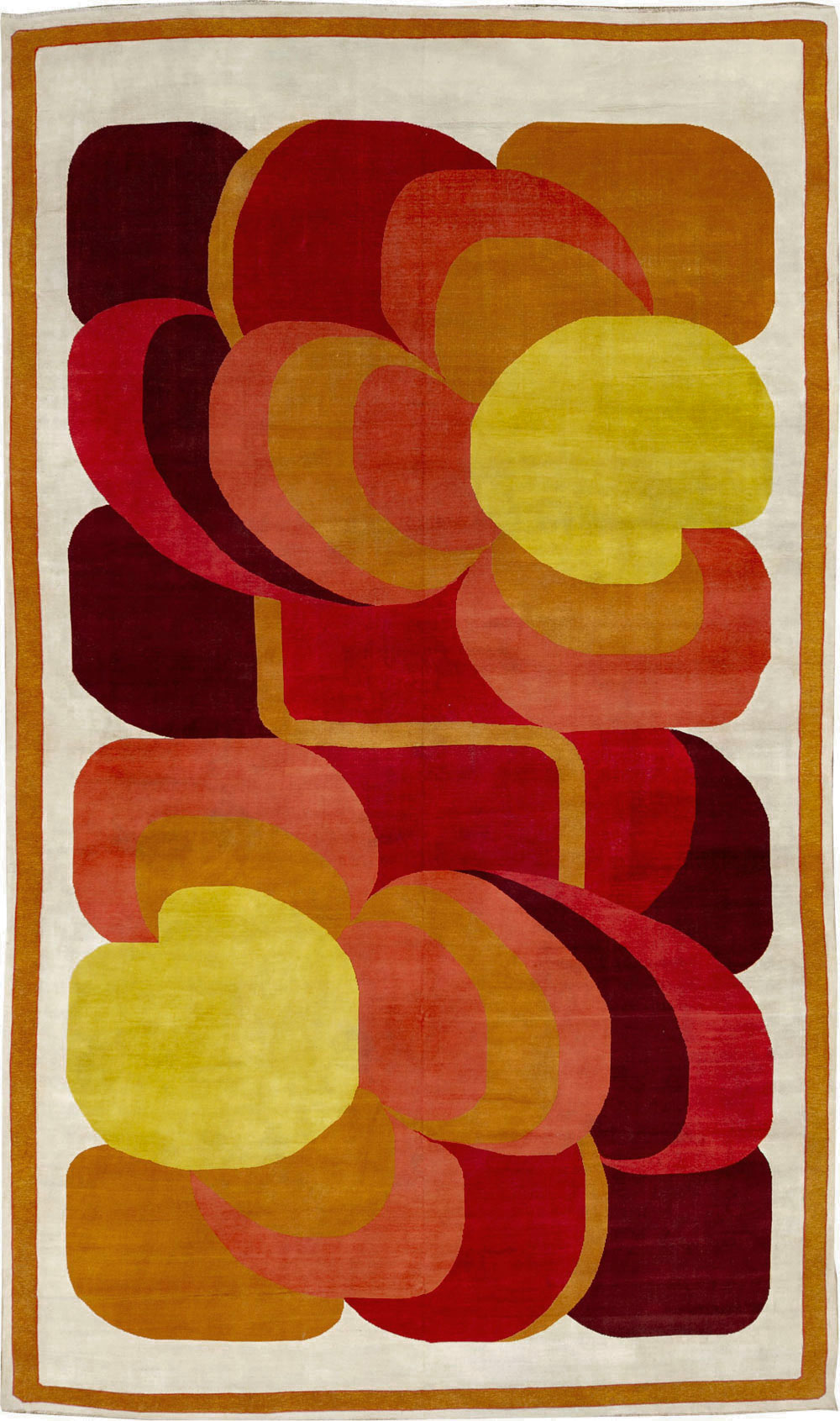Vintage French Art Deco Oversize Carpet, No.20405 - Galerie Shabab