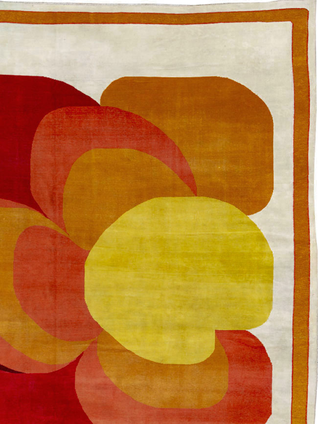 Vintage French Art Deco Oversize Carpet, No.20405 - Galerie Shabab