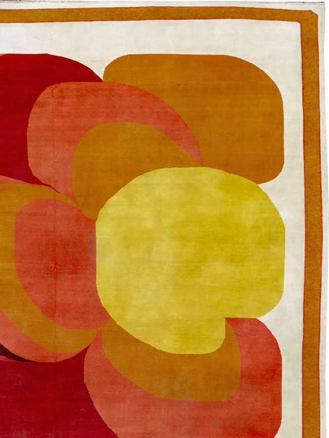Vintage French Art Deco Oversize Carpet, No.20405 - Galerie Shabab