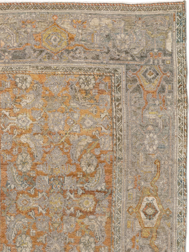 Antique Persian Kurdish Small Gallery Rug, No.20420 - Galerie Shabab