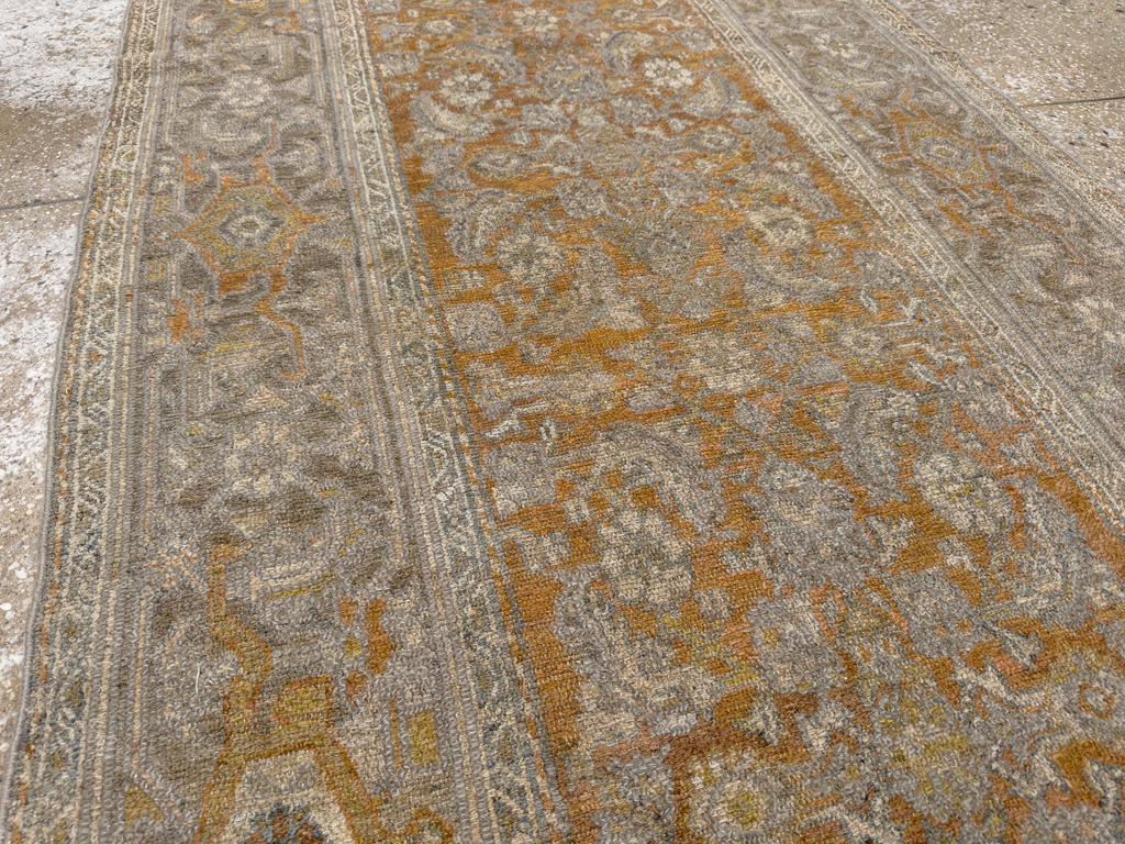 Antique Persian Kurdish Small Gallery Rug, No.20420 - Galerie Shabab