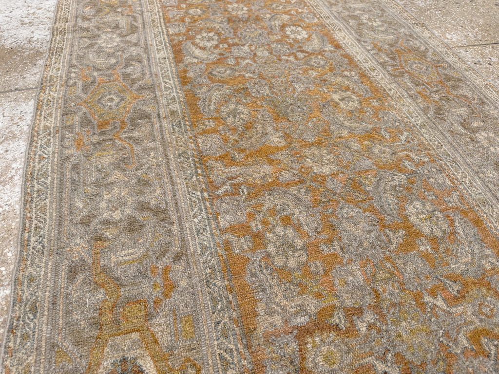 Antique Persian Kurdish Small Gallery Rug, No.20420 - Galerie Shabab