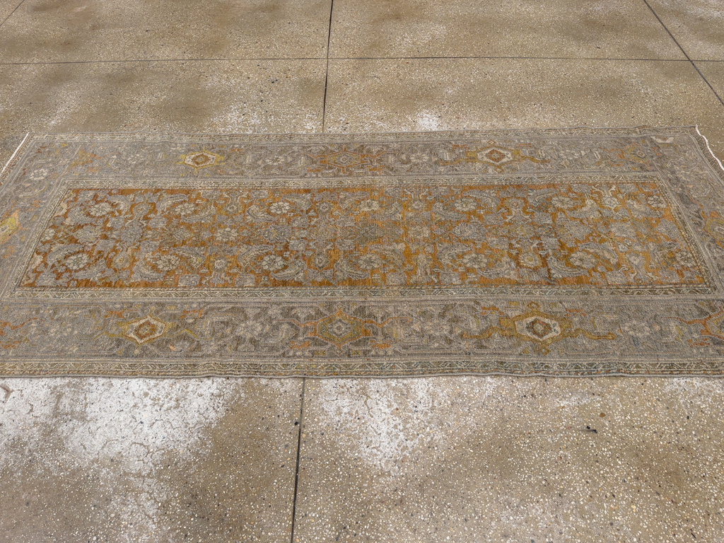 Antique Persian Kurdish Small Gallery Rug, No.20420 - Galerie Shabab