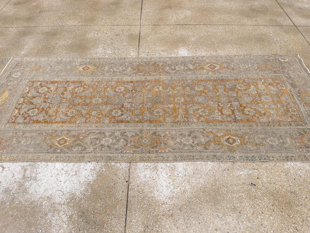 Antique Persian Kurdish Small Gallery Rug, No.20420 - Galerie Shabab