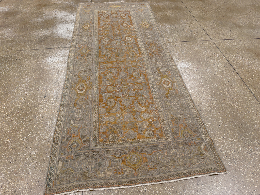Antique Persian Kurdish Small Gallery Rug, No.20420 - Galerie Shabab