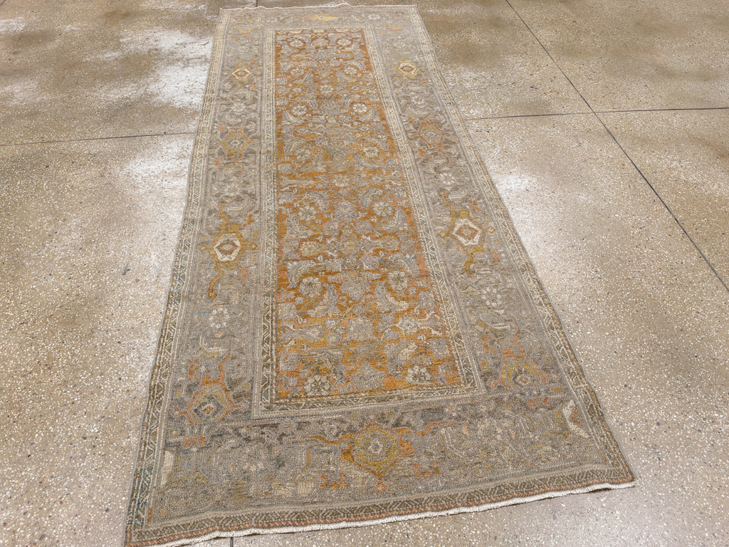 Antique Persian Kurdish Small Gallery Rug, No.20420 - Galerie Shabab