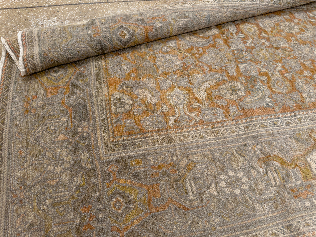 Antique Persian Kurdish Small Gallery Rug, No.20420 - Galerie Shabab