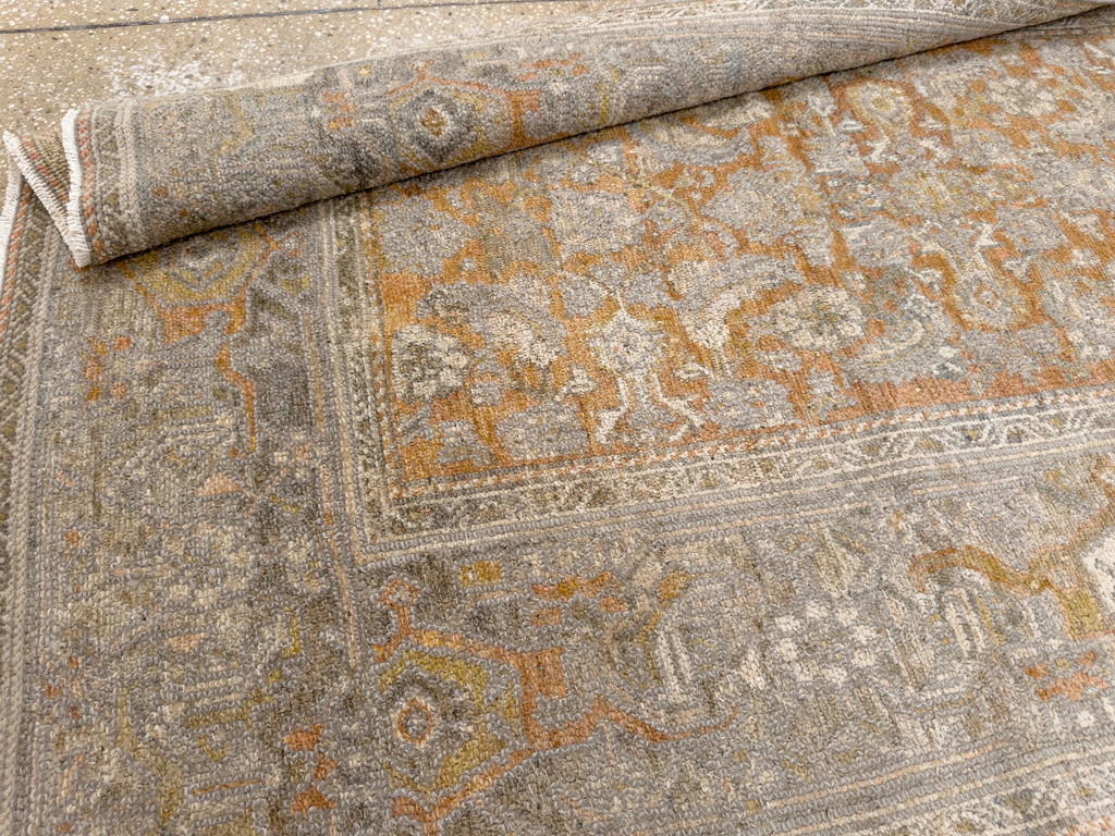 Antique Persian Kurdish Small Gallery Rug, No.20420 - Galerie Shabab